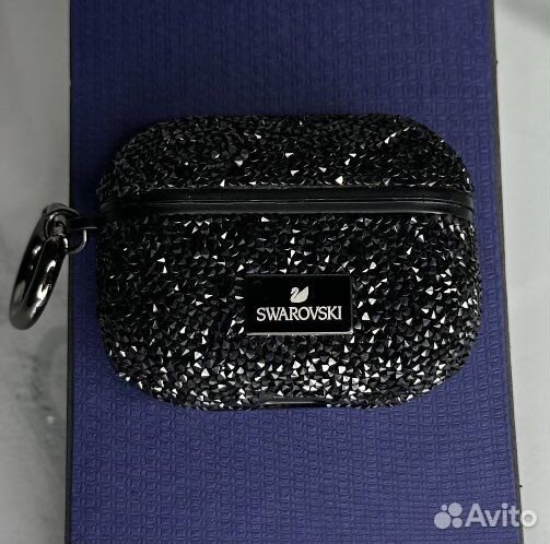 Чехол Swarovski с кристаллами на airpods pro /pro2