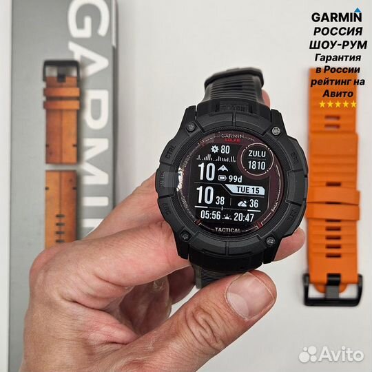 Garmin instinct 2x solar tactical black MSK