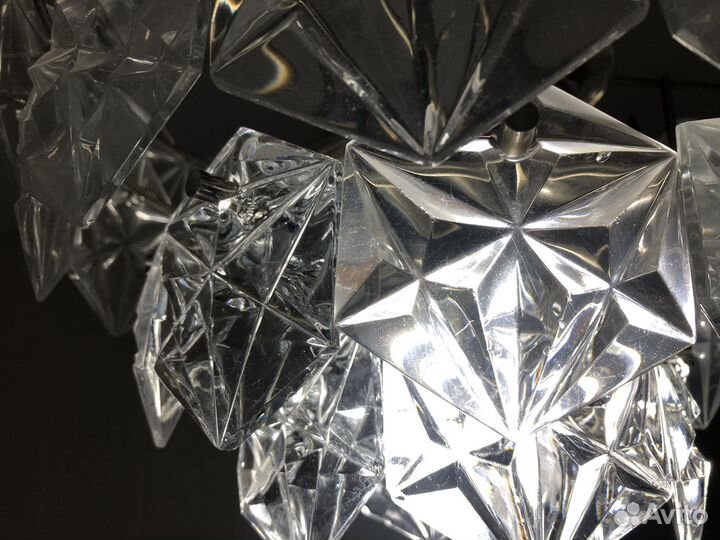 Люстра Искра СССР потолочная