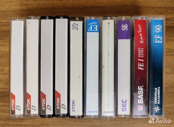 Аудиокассеты набор