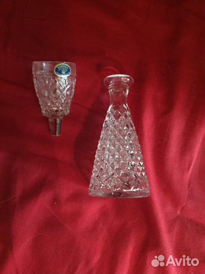 Хрустальная посуда богемия