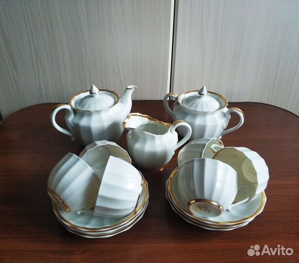 Чайный сервиз вербилки СССР