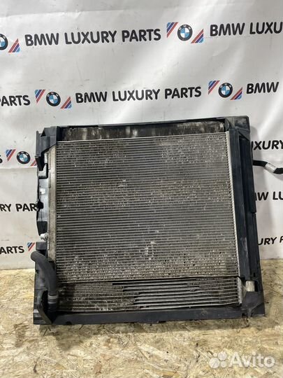 Кассета радиаторов бмв х5 N63 S63