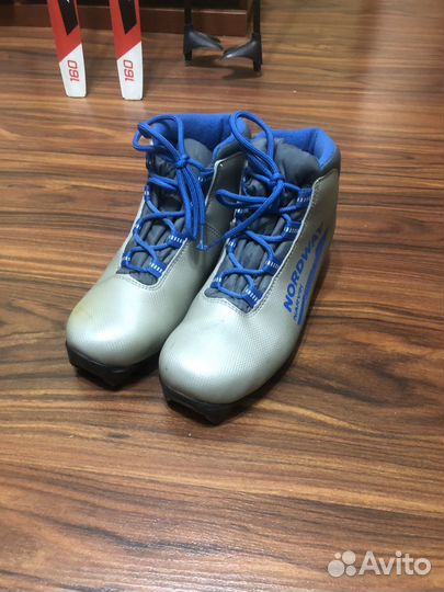 Беговые лыжи подростковые 160