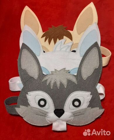 Маска заяц кролик