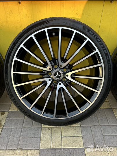 Оригинальные колеса R21 Mercedes w223 s klass AMG