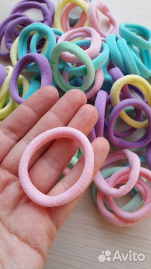Резинки 4 см. Цветные и белые