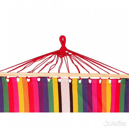 Гамак тканевый 200х120см с планкой Helios