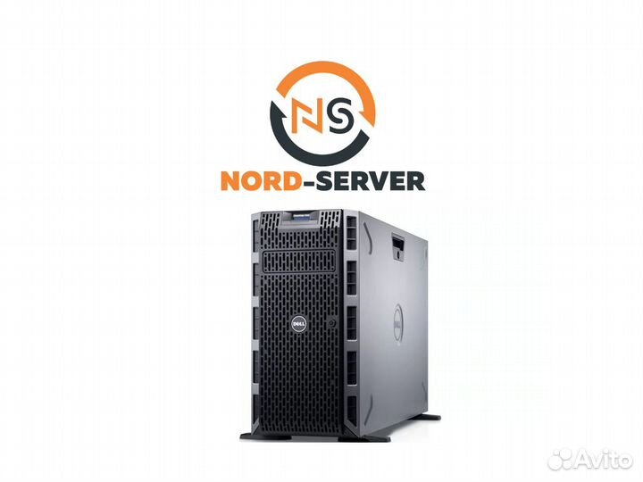 Cервер dell T630 16SFF 2x E5-2667 v4 384GB