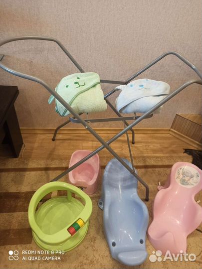 Горка розовая,горшок