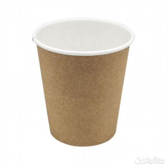 Стакан бумажный двухслойный 250/350/400 мл крафт