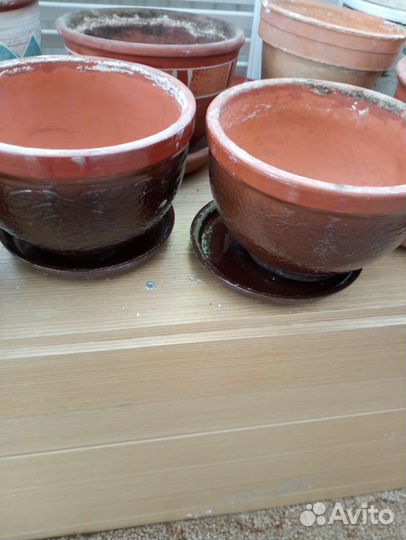 Горшки керамические для цветов
