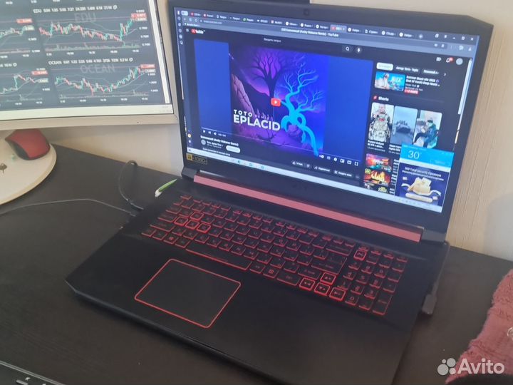 Acer Nitro 17.3 fullhd i5-9300/GTX