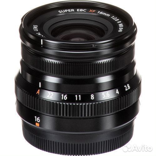 Объектив Fujifilm XF 16mm f/2.8 R WR X-Mount Black