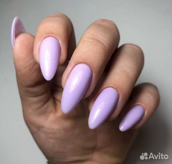 Наращивание маникюр гель лак