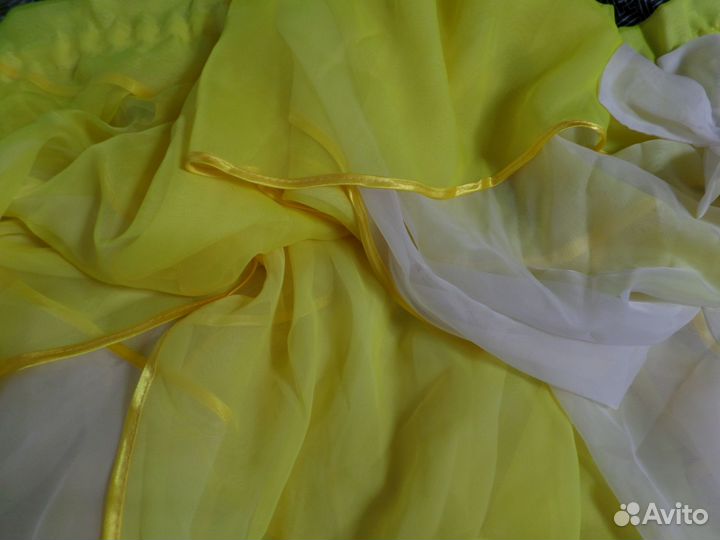 Тюлевый комплект штор для кухни 300х180