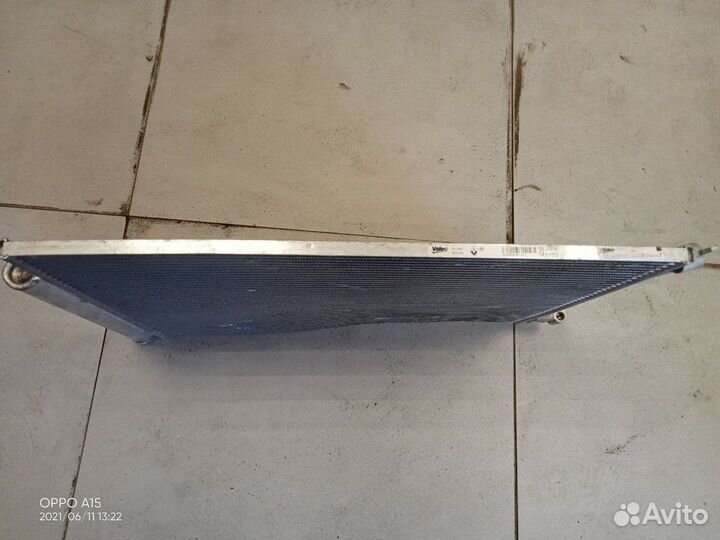 Радиатор кондиционера (конденсер) Renault Logan