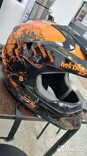 Мотошлем кроссовый бу