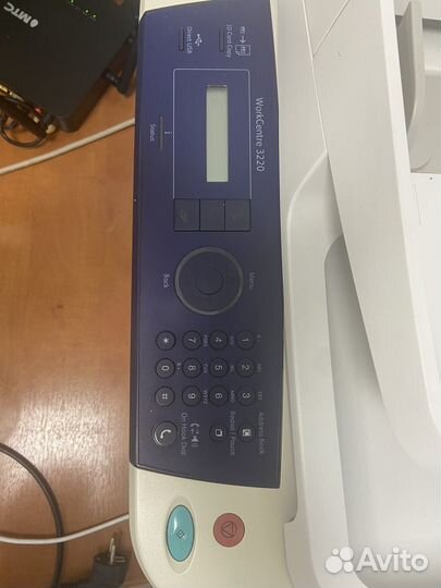 Принтер лазерный мфу Xerox 3220 бу