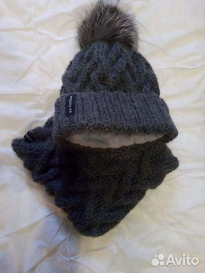 Шапка и снуд детские 52-54