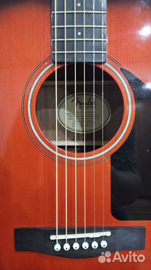 Акустическая гитара fender cd 60