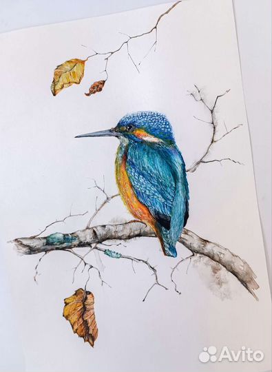 Картина акварелью 