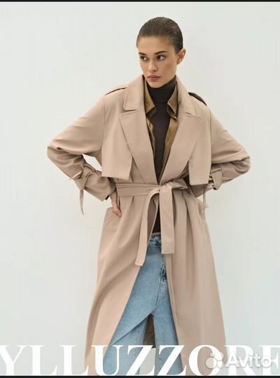 Тренч ylluzzore размер S