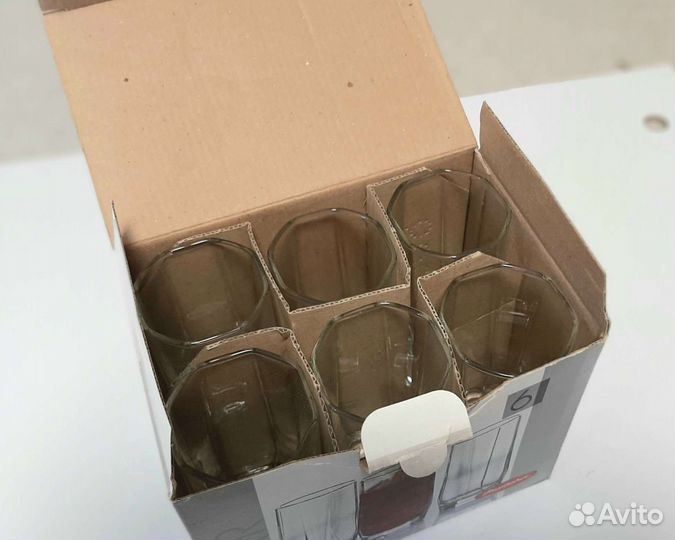 Набор стаканов 6 штук