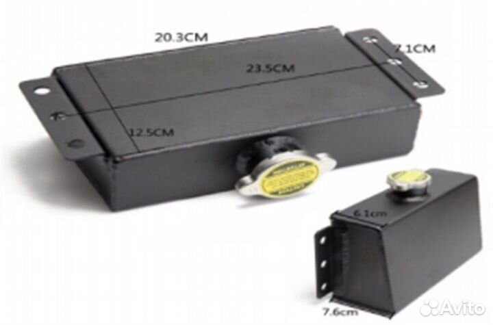 Расширительный бачок Алюминиевый - Универсальный