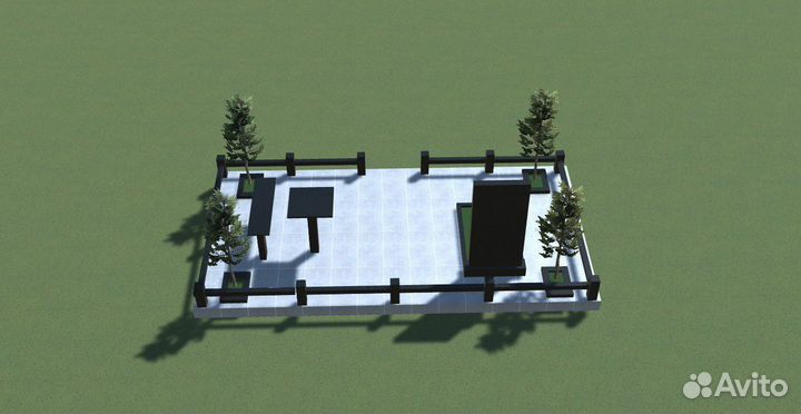 Благоустройство могил