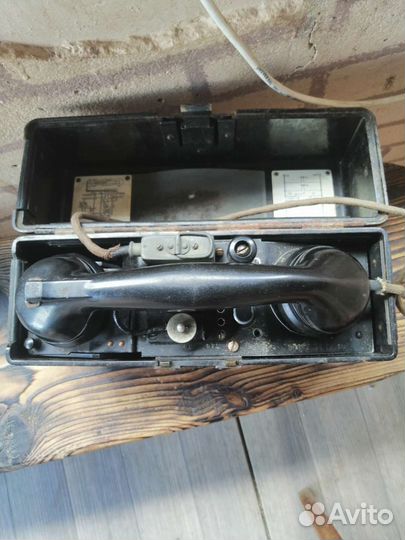 Немецкий полевой телефон 1941г