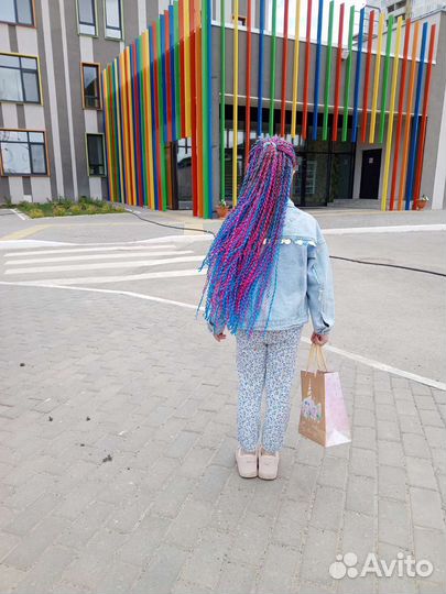 Плетение косичек зизи/афрокосы