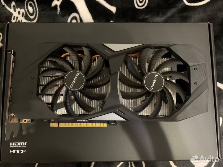 Видеокарта Gigabyte GeForce GTX 1650 gaming OC 4gb