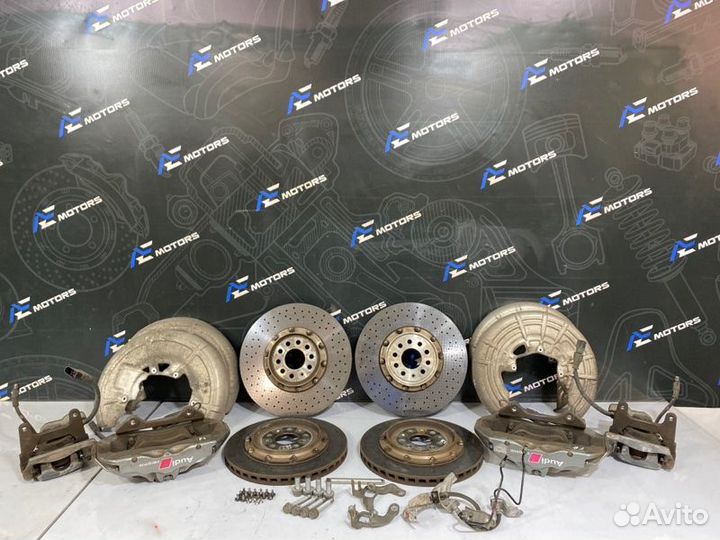 Комплект керамических тормозов Audi S8 D3 BSM 2007