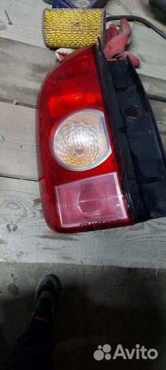Фонарь задний renault duster