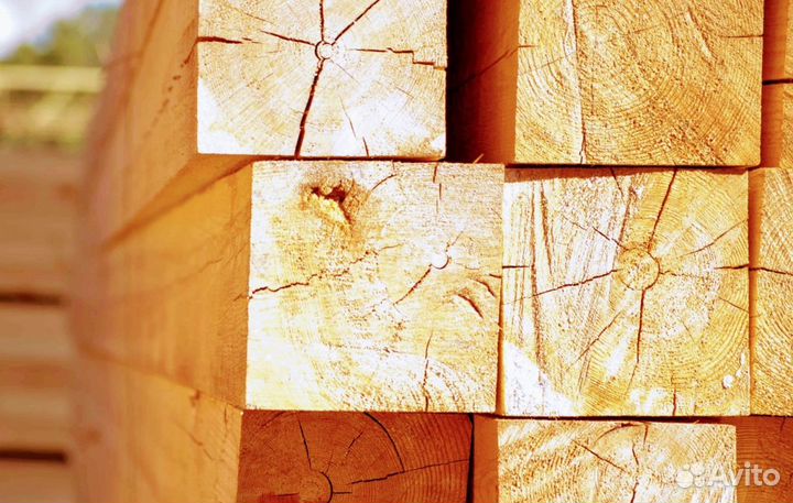 Брус 150x250 x6000мм. Закажите