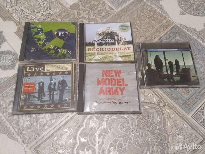 5 шт. фирменных CD