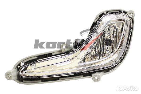 Фара противотуманная L hyundai solaris 1015