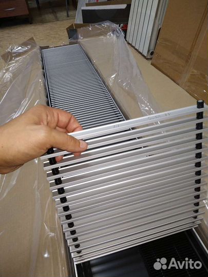 Внутрипольные конвекторы отопления Бриз кзто