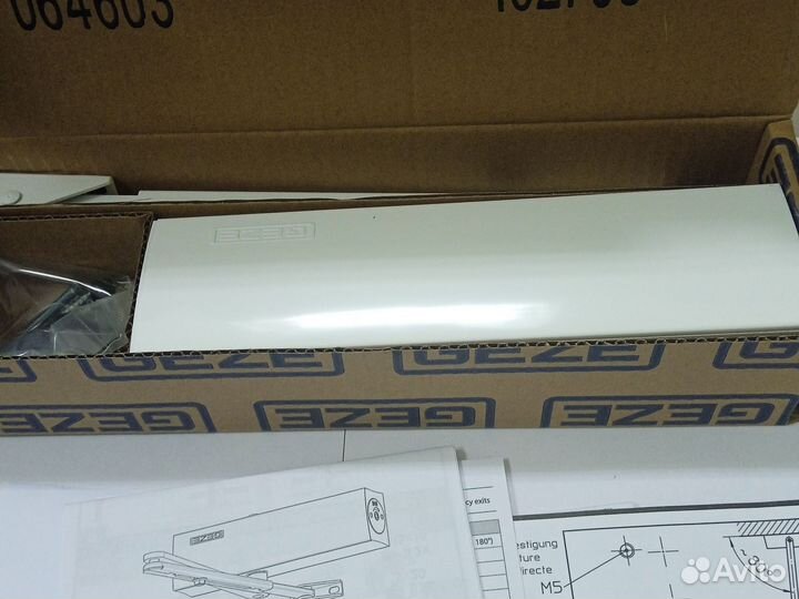 Доводчики дверей geze ts 2000 NV BC