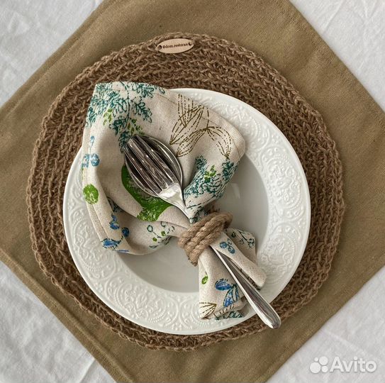 Льняные салфетки