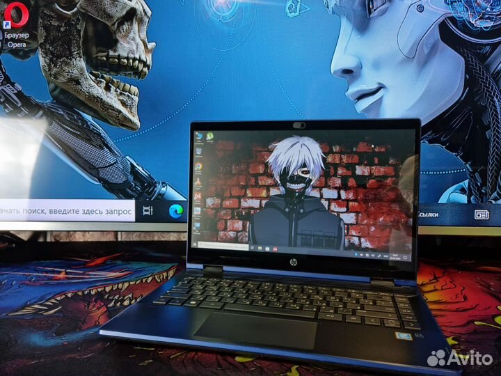 Сенсорный нр 4 Ядра/8 GB/HD/SSD128GB