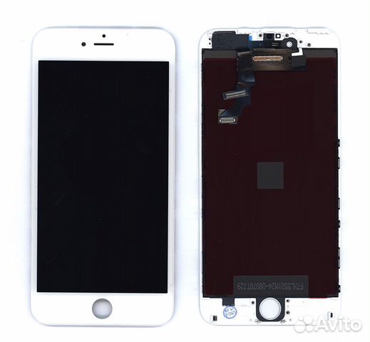 Дисплей для iPhone 6 Plus с тачскрином (AAA) белый