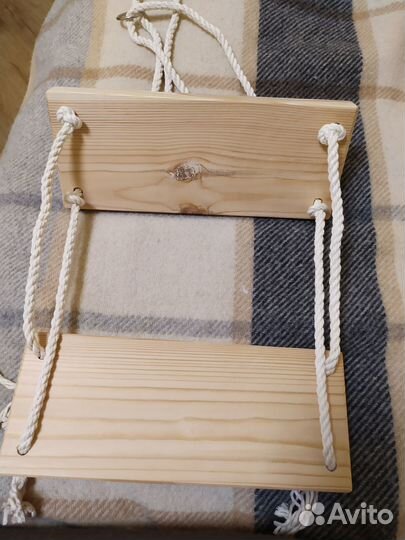 Полочка двойная массив сосны