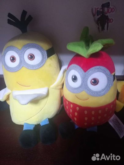 Миньон мягкие игрушки