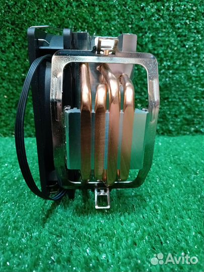 Кулер для процессора 4 трубки 4pin LED подсветка