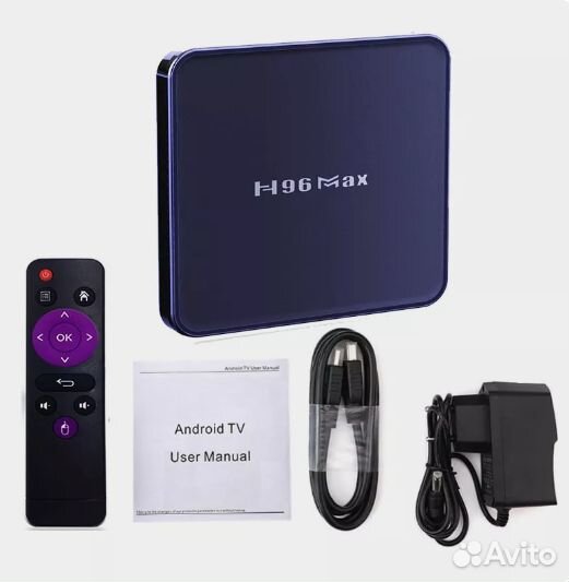 Приставка Android H96max 2+16 гб