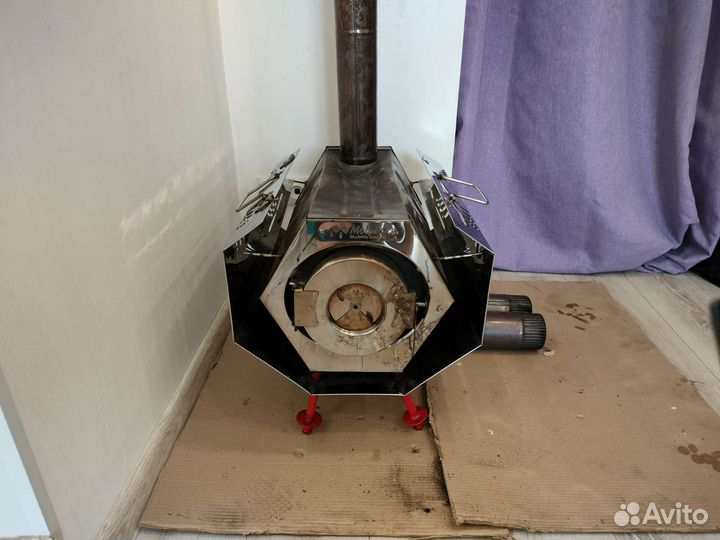 Печь для мобильной бани согра