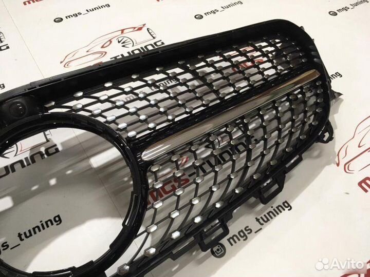 Решетка Mercedes E213 Diamond Black (Без звезды)