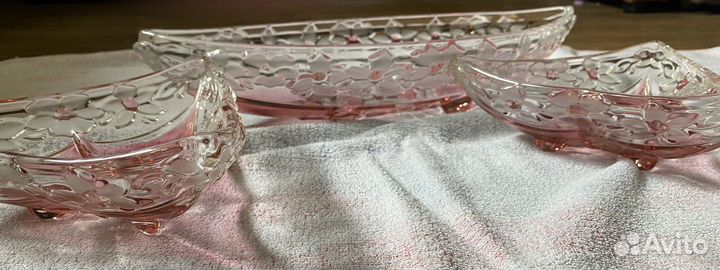 Walther Glas менажницы и лодочка